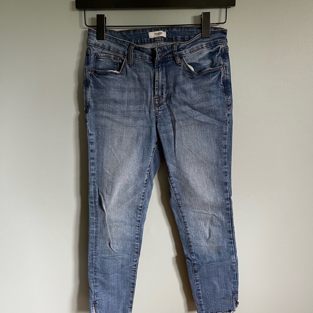 Kensie Women's Cropped Denim Jeans